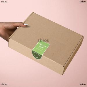 [COD] shiou 100pcs 10 Sheets Cảm ơn bạn đã đặt hàng của bạn dán nụ cười trang trí niêm phong dán cho kinh doanh Giao hàng bao bì gửi thư Túi