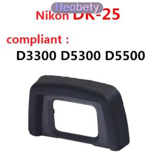 Heabety Replacement DK25 Rubber EyeCup Eye Cup Eyepiece For NIKON DSLR D3300