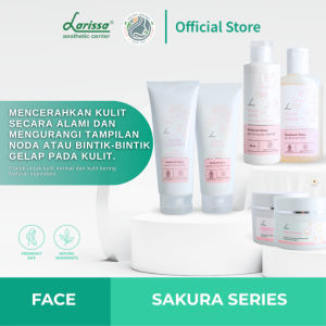 Larissa Paket Sakura Brightening Series - Skincare Untuk Mencerahkan Kulit