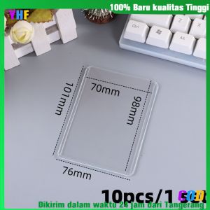 [READY STOCK] 10pcs Toploader 3x4 Inch 35PT - Pelindung Photocard Kpop Idol/Pokemon Card Anti Gores  PVC Jernih HD