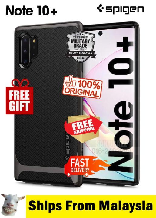 Ori] Spigen Neo Hybrid Gunmetal Samsung Galaxy Note 10 Plus Lazada
