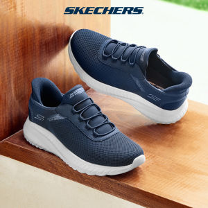 Skechers Men Slip-Ins BOBS Sport Bobs Squad Chaos Shoes - 118303-NVY