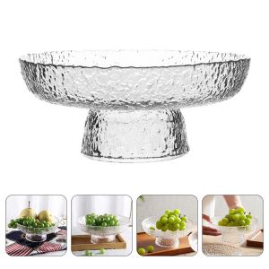 Bowl Tray Fruit Footed Dessert Serving Candy Plate Bowls Platter Storage Pedestal Buffet Snack Cake