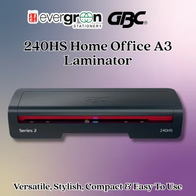[SG] GBC 240HS Home Office A3 Laminator | Fast Warm-Up Jam-Free Technology [Evergreen Stationery]