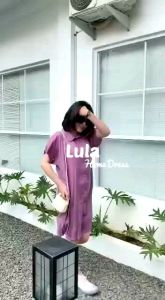 LULA HOMEDRESS 100 % KATUN LD 120 FULL KANCING BUSUI | HOMEDRESS DASTER