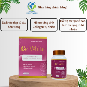 Viên uống trắng da Cystin Be White - Nhập Khẩu Từ Pháp