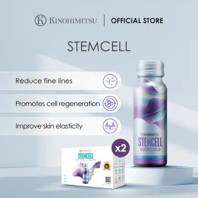 Kinohimitsu StemCell Snow Lotus 5300mg 50ml (Collagen Inner Beauty Supplement - Anti-Ageing Marine Collagen Peptides)