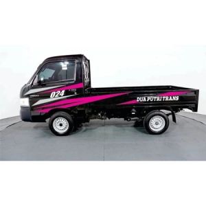 Stiker Pickup Custom Desain Spesial untuk Grand Max/APV/L300/New Cerry/TSS120/Futura/Cerry 01 - Desain Racing Premium