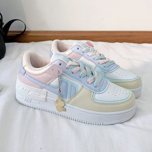 2023 New Korean version of wild casual white shoes old papa new fashion Design Shoes For Women Fashion Shoes sports korean rubber shoes