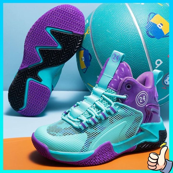 basketball shoes for kids basketball shoes with spike basketball shoes for men kobe mamba rage Kobe No. 24 specializing in children s shoes new combat sports shoes boys professiona Lazada PH