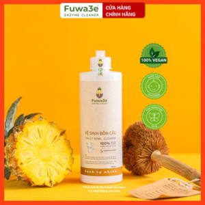 Nước tẩy bồn cầu hữu cơ Fuwa3e enzyme sinh học dứa 500ml/ 100ml hương khuynh diệp