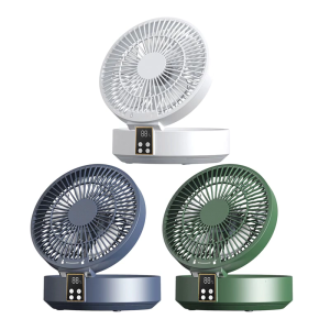 Quạt để bàn với điều di động có thể sạc lại từ xa đèn LED làm mát không khí bàn nhỏ Quạt USB với 3 tốc độ yên tĩnh cho phòng ngủ