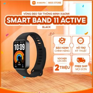 Vòng Đeo Tay Thông Minh Xiaomi Smart Band 11 Active | Màn Hình 1.47" 60Hz Pin 21 Ngày 5ATM