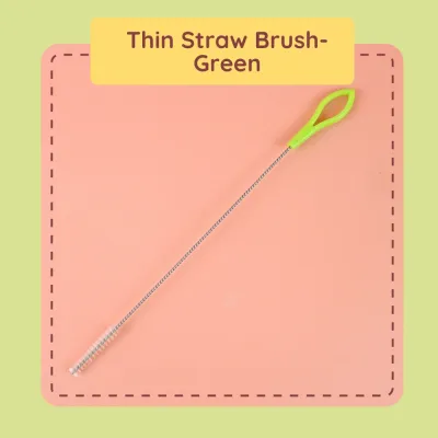 Straw Brush Bottle Sponge Brush Nipple Bristle Extendable Handle Travel Brush Baby Bottle Cleaning Stainless Steel by 8miles