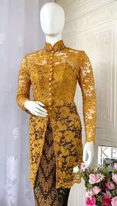 set kebaya bruakat modern kebaya pesta kebaya ibu hajat kebaya brukat ibu besan kebaya brukat tunik kebaya premium