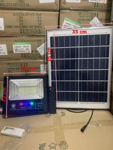 Đèn pha năng lượng mặt trời đèn năng lượng mặt trời sân vườn 100w 200w 300w 500w 800w 1000w có đèn báo dung lượng Chống nước IP 68 Bh 2 năm