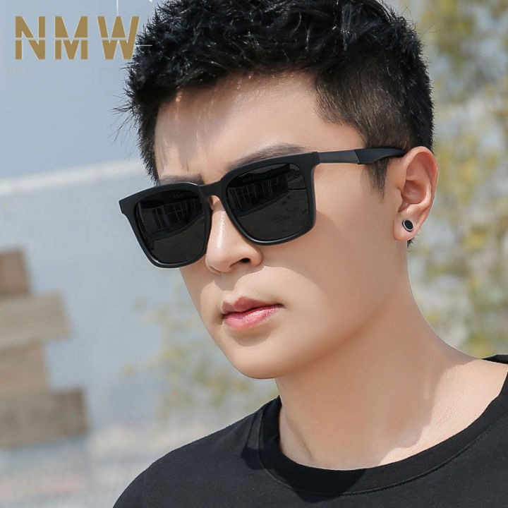 NMW Korean Style Sun Glasses for Men Original Sale Anti-UV Retro Driving  Glasses for Men Polarized Sun Protection Cycling Shades for Men High  Quality Gift 16