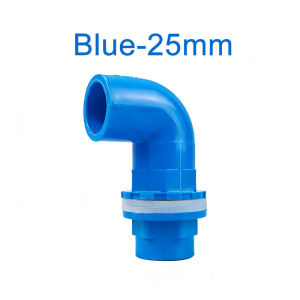 PVC Pipe Aquarium Fish Tank Elbow Drainage Connectors Overflow Thread Water Tank Supply Tube Joint