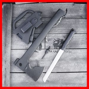 6 in 1 ขวาน: ตัดต้นไม้ ขวานฟืน ขวานดับเพลิง อุปกรณ์ภาคสนาม ยูโท วิศวกร ค่าย