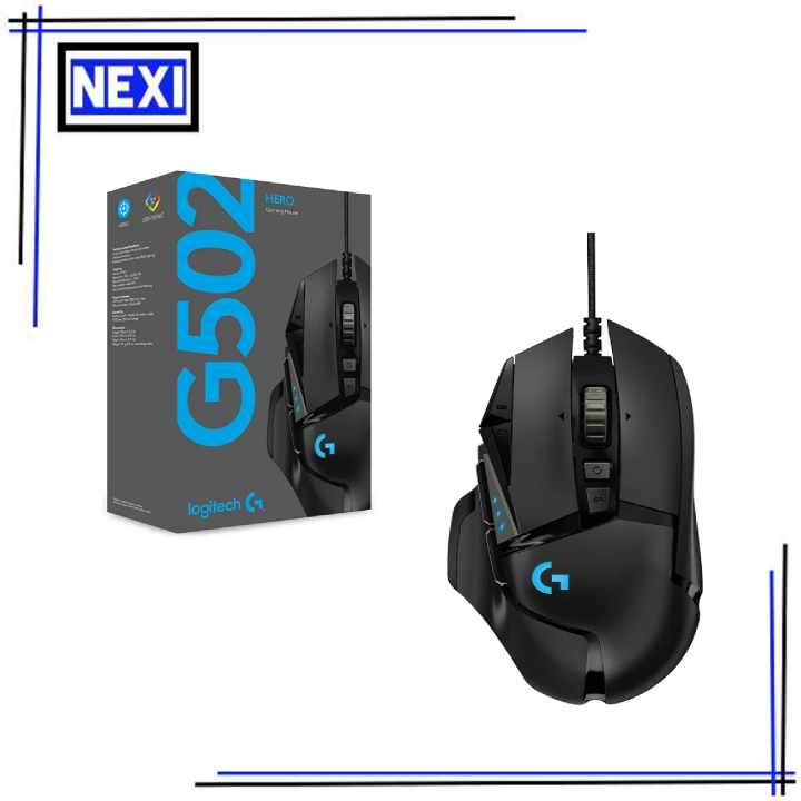 Logitech G502 HERO Optical Gaming Mouse Lazada PH
