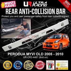 PERODUA MYVI OLD SE1/SE2/LE 2005 - 2010 ULTRA RACING 2-Point Rear Anti Crash Collision Accident Safety Passenger Bar