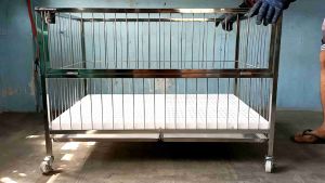 2×3×2 cribtype non whelp.. stainless 304 dogcage .