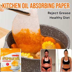 Kitchen Oil Absorbing Paper Disposable Oil Filter Paper Soup Fried Oil Filter Baking Paper Anti-Grease Sheets