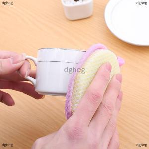 [COD] dgheg 3 10 PCS Double Sided Dishwashing Sponge Dish Washing Brush Pan Pot Dish Wash Sponges Household Cleaning Reusable Kitchen Tool