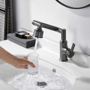 Faucet Stainless 1080 ° Rotating Faucet Lavatory Faucet Hot And Cold Water Multifunctional Faucet