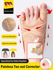 biaozhen Toe corrector Germany thumb valgus and varus toe separator corrects big foot bones breathable