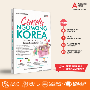 Buku PERCAKAPAN KOREA-Candu Ngomong Korea