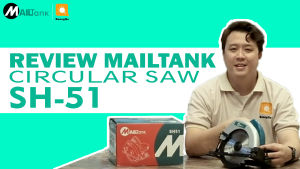 Mailtank SH51 Mesin Potong Kayu Gergaji 900W Mesin Circular Saw 7 inch Untuk Potong Kayu Pemakaian Rumah Tangga Gergaji Tangan Listrik