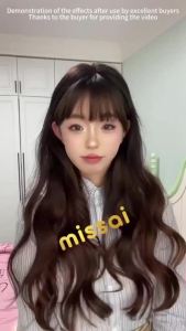 Missai Curling Iron 2 In 1 Hair Curler and Straightener Automatic Hair Curler Iron Fast HeatingMCI26