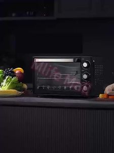 Electric Oven Convection Hot Air Fryer Toaster Timer Oil Free Roaster Breakfast Machine / Ketuhar