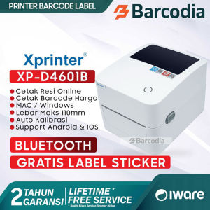 PRINTER BARCODE THERMAL / LABEL PRINTER XP-4601B 110MM / A6 / PRINTER LABEL / PRINTER RESI