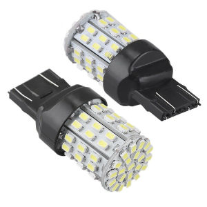 T20 7440 7443 LED Car Light Bulb 64 SMD 1206 White Light for Turn Signal and Brake Lamp