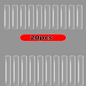 10pcs/set Silicone Self-adhesive Cushion Refrigerator Anti-collision Strip Door Baffle Transparent Invisible Cabinet Bumper Wall Protection Pad