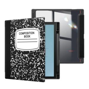 เคสแม่เหล็กมีสไตล์สำหรับ Onynote Air4ซองแท็บเลต C/b/w พร้อมที่ใส่ดินสอคลุมเต็มรูปแบบและเพิ่มความทนทาน