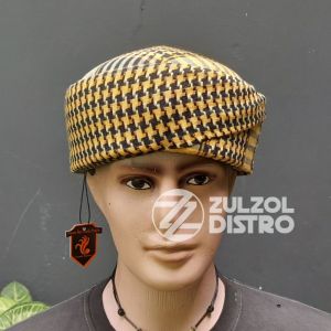 Peci Imamah Permanen Siap Pakai Model Sorban Kashmiri Terbaru - Turban Muslim Cap Instan