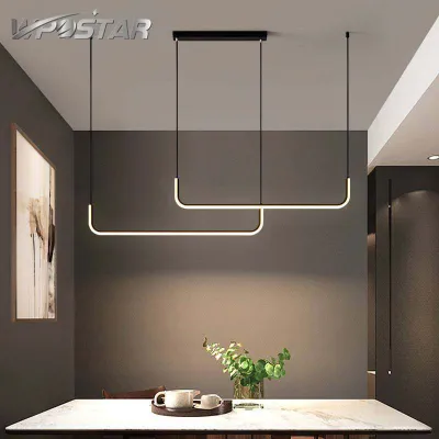 Đèn Chùm Dài Cho Bàn Ăn Nhà Hàng Đèn LED Trạm Bar Màu Đỏ Kiểu Bắc Âu Sáng Tạo Đơn Giản Cá Tính Hiện Đại Cực Sang Trọng