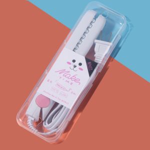 Máy Dập Phồng Tóc Mini 2in1 Thiết Kế Hạt Răng Ngô 3D Máy Dập Xù Chân Tóc Tạo Kiểu Dễ Dàng Thiết Kế Nhỏ Gọn cho Phái Đẹp