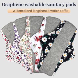 OWMXZL Washable Adult Diaper Reusable Graphene Sanitary Pads Fashion Elderly Prevent Urine Leakage Monthly Absorbent Menstrual for Women