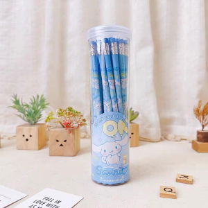 30Pcs/Set Sanrio Pencils Set Cinnamoroll My Melody Kuromi Cute Pencil Set For Kids School Writing