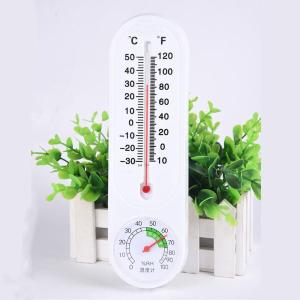 Wall Thermometer Hygrometer 9 Inch Alat Pengatur Suhu Ruangan Tembok Dinding