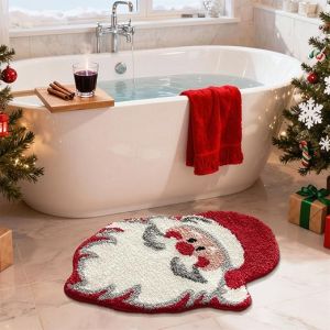 Bath Mat Friction Thickening Bath Towel Mat Decorative Suitable for People Service Life Family