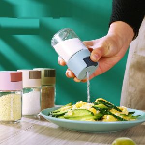 Bình Đựng Muối Dạng Nhấn 180ML Bình Lắc Muối Định Lượng Bình Gia Vị Lọ Gia Vị Bình Đựng Gia Vị Đồ Dùng Nhà Bếp Màu Ngẫu Nhiên