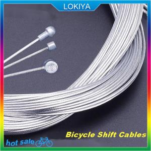 LOKIYA Bike Shift Cables Mountain Bike Shift Inner Stainless Steel Derailleur Cable