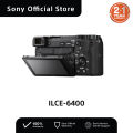 Sony Alpha ILCE-6400/ A6400 24MP APS-C Mirrorless Camera Body Only + Free 64GB SD Card. 