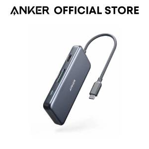 Anker 341 PowerExpand+ 7-in-1 USB C Hub 85W PD 4K HDMI SD Card USB 3.0 Data Ports USB Hub Adapter A8346