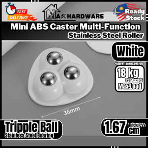 Multi Function 360° Rotating Caster Wheels Mini Thin Wheels Furniture Roda Kecil